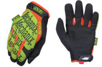 Mechanix Wear® Size 9 Hi-Viz Yellow Original CR5 Full Finger TrekDry® And Armortex® Mechanics Gloves With Hook And Loop Cuff