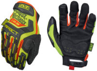 Mechanix Wear® Size 12 Hi-Viz Yellow M-Pact® CR5 Full Finger Tredry® Ad Amortex® Anti-Vibratin Gloves With Hook And Loop Cuff