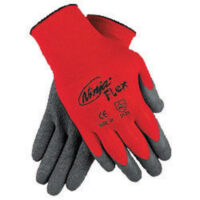 Memphis Medium Ninja® BNF 18 Gauge Black Foam Nitrile Palm And Fingertip Coated Work Gloves With Nylon And Spandex® Liner And Knit Wrist