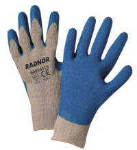 Radnor® Extra Large Heavy Duty Rubber Palm Coated String Knit Gloves