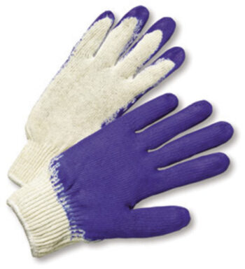 Radnor® Men's Rubber Coated Cotton/Poly String Knit Glove