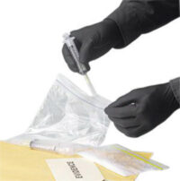 SHOWA™ Large Black 9 1/2" N-DEX® NightHawk® 4 mil Nitrile Ambidextrous Powder-Free Disposable Gloves With Rough Finish And Rolled Cuff (50 Each Per Box)