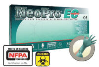Microflex® 2X Green 12" NeoPro® EC 6.3 mil Chloroprene Ambidextrous Non-Sterile Medical Grade Powder-Free Disposable Gloves With Textured Finger Tip Finish, Extended Beaded Cuff And Polymer Coating(50 Each Per Box)