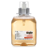 GOJO® 1250 ml Refill Clear Peach to Amber And Brown FMX-12™ Orange Blossom Scented Luxury Foam Antibacterial Hand Wash With Chloroxylenol