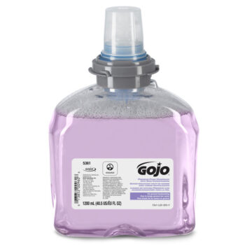 GOJO® 1200 ml Refill Clear Purple TFX™ Cranberry Scented Premium Foam Hand Wash With Skin Conditioners