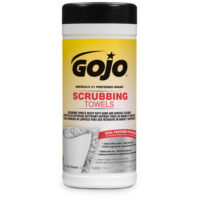 GOJO® Canister White Pleasant Orange Scented Scrubbing Wipes (25 Count Per Pack)