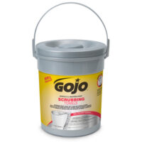 GOJO® Canister White Pleasant Orange Scented Scrubbing Wipes (72 Count Per Pack)