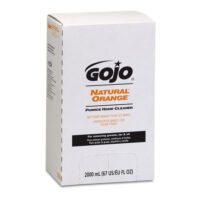 GOJO® 2000 ml Refill Gray PRO™ Natural* Orange™ Citrus Scented Pumice Hand Cleaner With Pumice Scrubbing Particles