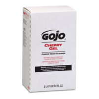 GOJO® 2000 ml Refill Clear Red PRO™ TDX™ Cherry Scented Gel Pumice Hand Cleaner With Pumice Scrubbing Particles