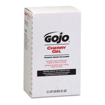 GOJO® 2000 ml Refill Clear Red PRO™ TDX™ Cherry Scented Gel Pumice Hand Cleaner With Pumice Scrubbing Particles