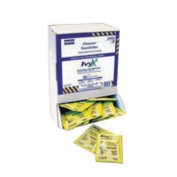 North® By Honeywell 8" X 6" Foil Pouch IvyX™ Fragrance-Free Poison Plant Cleanser Towelette Dispenser (50 Per Pack)
