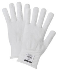 Radnor® White ThermaStat® Polyester Insulating Cold Weather Gloves With Knit Wrist