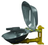 Bradley® Halo™ Wall Mounted Eye/Face Wash Station Stainless Steel Bowl And Dust Cover