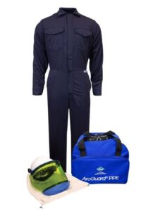 National Safety Apparelﾮ 2X Navy UltraSoftﾮ ArcGuardﾮ Flame Resistant Arc Flash Kit