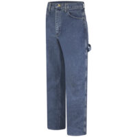 Bulwarkﾮ 44" X 34" Stone Wash Cotton Denim Excel FRﾮ Flame Resistant Jeans With Button Closure