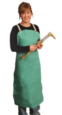 Radnorﾮ Green 24" X 48" Flame Retardant Bib Apron