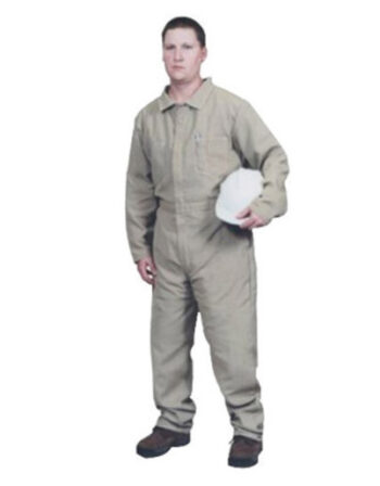 Stanco Safety Productsﾙ X-Large Tan Nomexﾮ Nomexﾮ IIIA Arc Rated Flame Resistant Coveralls With Front Zipper Closure