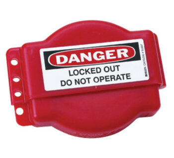 Bradyﾮ Red Durable Polypropylene Adjustable Gate Valve Lockout