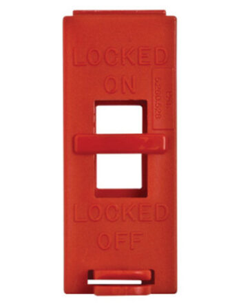 Bradyﾮ Red Polypropylene Wall Switch Lockout