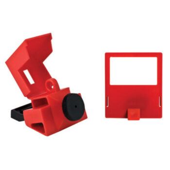 Bradyﾮ Red Impact Modified Nylon And Polypropylene 480/600 V Clamp-On Circuit Breaker Lockout