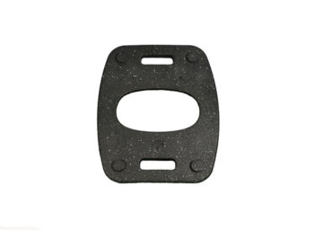 Cortina Safety Products 18 1/2" X 22" X 1.3" Black Recycled Rubber TrailBlazer Traffic Cone Base (For Use With TrailBlazer Vertical Panel)