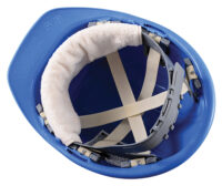 OccuNomix Beige Terry Cloth Hard Hat Sweatband With Snap-On Closure (For Headgear)