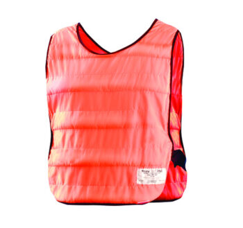 OccuNomix Orange Miracoolﾮ Cotton Pull Over Poncho Style Cooling Vest With Adjustable Side Buckles And Super-Absorbent Cooling Crystals
