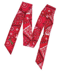 OccuNomix Cowboy Red MiraCoolﾮ 100% Cotton Neck Bandana