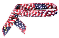 OccuNomix Wavy Flag Miracoolﾮ 100% Cotton Neck Bandana