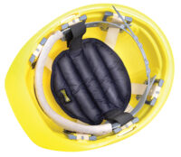 OccuNomix Blue MiraCoolﾮ Cotton Hard Hat Pad With Hook And loop Closure