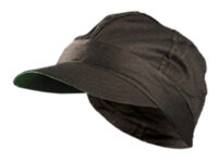 OccuNomix Black Tuff Nougiesﾙ 100% Cotton Traditional Hard Billed Welder's Cap