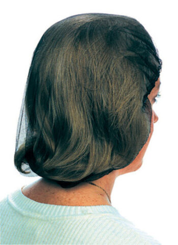 Radnorﾮ 18" Brown Polyester Hairnet (100 Per Bag)