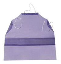 Ansell 33" X 44" Blue CPPﾙ CB Series 6 mil Vinyl Chemical Protection Apron With Raw Edge