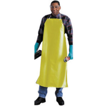 Ansell 35" X 45" Yellow CPPﾙ 18 oz Hycar Heavy Weight Chemical Protection Apron