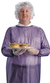 Ansell X-Large Blue 8 mil Vinyl Chemical Protection Apron With Heat Sealed Seams