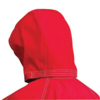 Ansell One Size Fits All Red Sawyer-Towerﾙ CPC Polyester Trilaminate Goreﾮ Fabric 3-Piece Chemical Splash Protection Hood