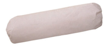 Radnorﾮ One Size Fits All White 18" Polyethylene Coated Polypropylene Disposable Sleeve With Elastic At The Ends