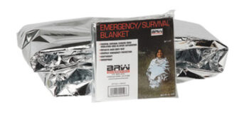 Northﾮ by Honeywell 84" X 52" Silver Mylar Emergency Rescue Blanket