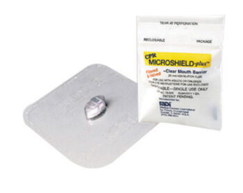 MDIﾮ Microshield-Plusﾙ CPR Rescue Breather (Includes Valve And Poly Bag)