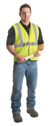 Radnorﾮ 4X | 5X | 4X/5X Yellow Polyester/Mesh Economy Vest