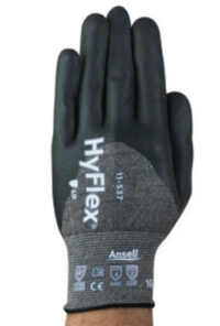 Ansell Size 10 HyFlex 18 Gauge HPPE/Nylon/Spandex Cut Resistant Gloves With Nitrile Coating