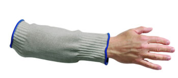 Wells Lamont 10" Gray Whizardﾮ Medium Weight Fiber/Stainless Steel Prewashed And Preshrunk Made In The USA Armguard