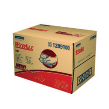 Kimberly-Clark Professional* WYPALL* X90 11.1" X 16.8" White Heavy Duty Cloth (136 Sheets Per BRAG* Box, 1 Box Per Case)