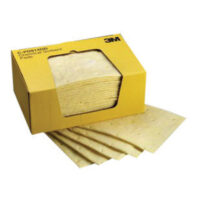 3Mﾙ 9 1/4" X 14 1/2" Yellow High Capacity Sorbent Pad (25 Per Box)