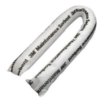 3Mﾙ 3" X 4' Light Gray Polypropylene And Polyester Maintenance Sorbent Mini-Boom