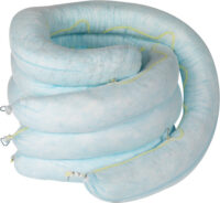 Bradyﾮ 8" X 10' SPCﾙ ENVﾙ Blue Sorbent Boom With 8" Diameter Lint-Free Blue Sleeve (4 Per Bag)