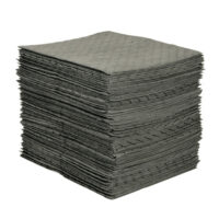 Bradyﾮ 15" X 19" SPCﾙ MRO Plusﾙ Gray 3-Ply Meltblown Polypropylene Dimpled Perforated Medium Weight Sorbent Pad (100 Per Case)