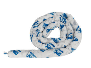 Bradyﾮ 3" X 12' SPCﾙ SOCsﾙ Slikwikﾮ White Polypropylene Sorbent Socks (4 Per Case)