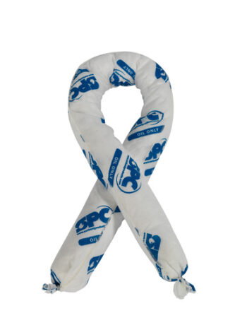 Bradyﾮ 3" X 4' SPCﾙ SOCsﾙ Slikwikﾮ White Polypropylene Sorbent Socks (30 Per Case)