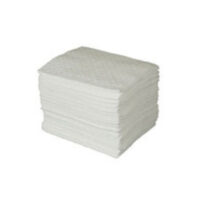 Radnorﾮ 15" X 18" Polypropylene Premium Lightweight Oil Sorbent Pads Perforated Every 7 1/2"